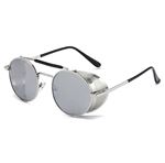 Eyewear Industry Hayden Silver Grey Sunglasses