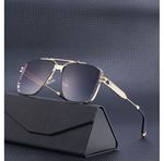 Eyewear Industry  Otto Gold GREY Unisex Güneş Gözlüğü