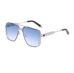 Eyewear Industry Otto Silver Blue Unisex Güneş Gözlüğü