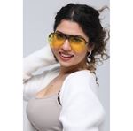 Eyewear Industry Alfred Black Yellow Unisex Güneş Gözlüğü