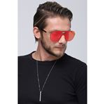 Eyewear Industry Barney Silver Red-Mirror Unisex Güneş Gözlüğü