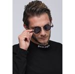 Eyewear Industry Darius Demi Grey Unisex Güneş Gözlüğü