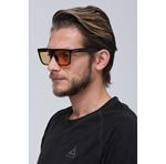 Eyewear Industry Luis Black Yellow Unisex Güneş Gözlüğü