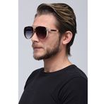 Eyewear Industry Olly Gold Smoked Unisex Güneş Gözlüğü