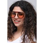 Eyewear Industry Orion Red Brown Unisex Güneş Gözlüğü