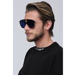 Eyewear Industry Stefan Black Blue Unisex Güneş Gözlüğü