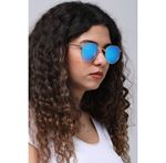 Eyewear Industry Vincent Gold Blue-Mirror Katlanır Unisex Güneş Gözlüğü