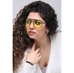 Eyewear Industry Axel Black Yellow Unisex Güneş Gözlüğü