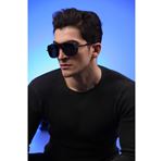 Massimo Visione Toby All Black Unisex Güneş Gözlüğü