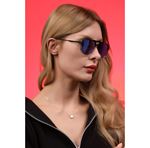 Massimo Visione Shiny Black Blue Unisex  Güneş Gözlüğü