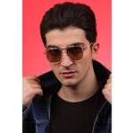 Massimo Visione Shiny Brown Unisex  Güneş Gözlüğü